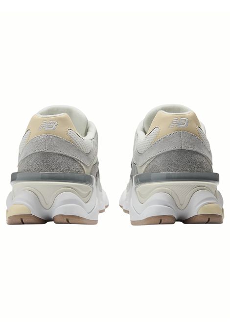 New Balance Kids 9060 sneakers in white and grey with side logo NEW BALANCE | GC9060ABGRIGIO